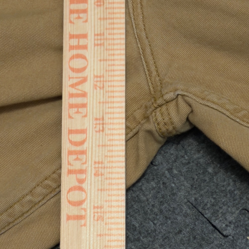 Carhartt Mens Relaxed Fit Canvas Cargo Shorts Tan Brown Size 42 102514-918 - Picture 7 of 9